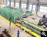 The domestic largest rubber vulcanizing machine (9.26×1.26) customized by our