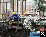 our workers in production area