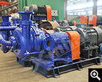 Wear-resistant slurry pump