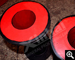 Pinch valve spool made of our wear-resistant rubber