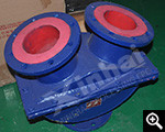 Y-ball valve