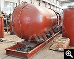 The equipment in rubber workshop