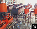 Installation or floatation plant